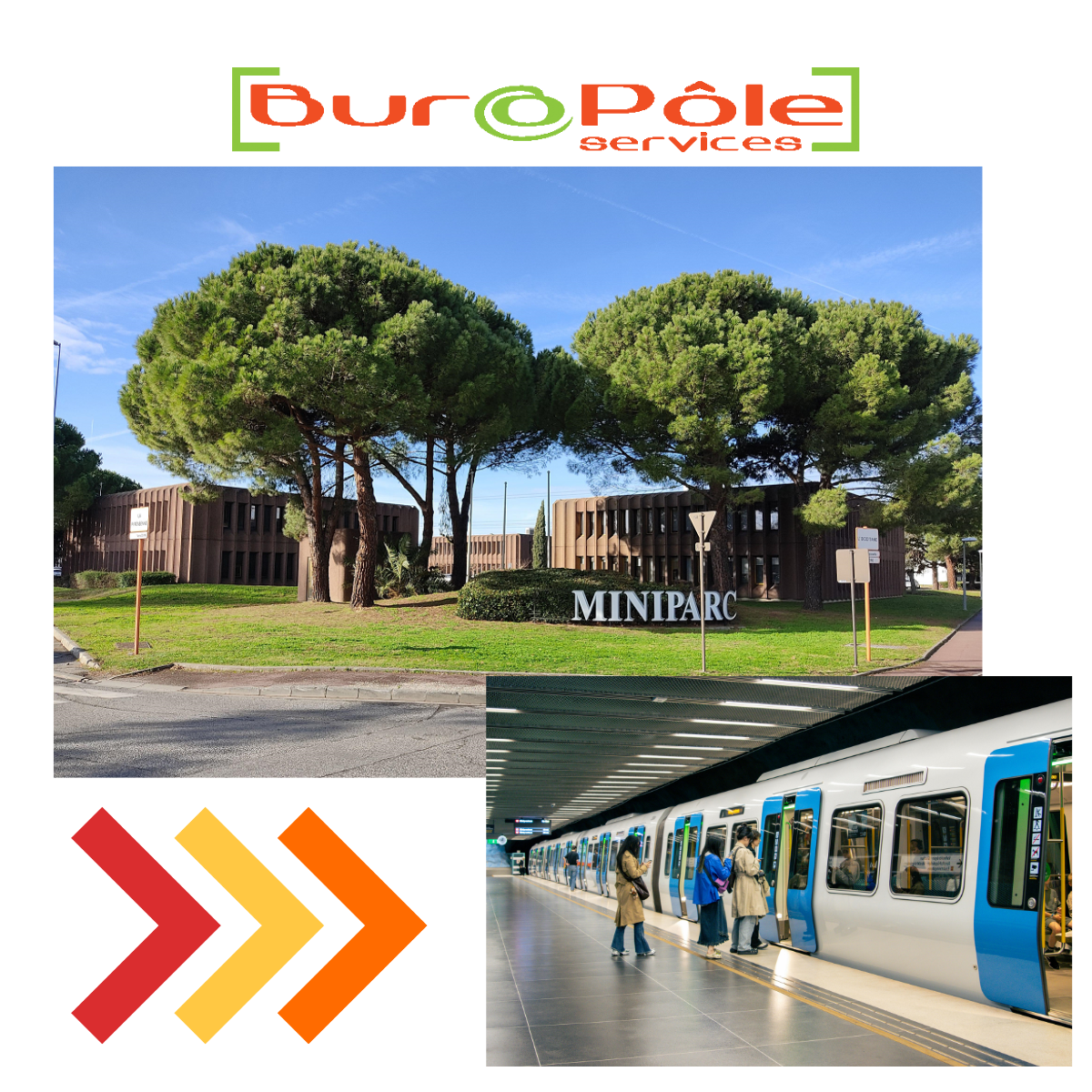 Arrivée du Métro à Labège